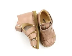 Angulus mørk peach sandal